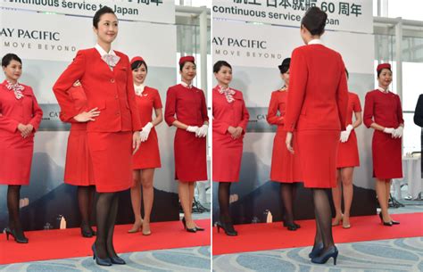 日本就航60周年に彩り 写真特集・キャセイパシフィック航空のca歴代制服