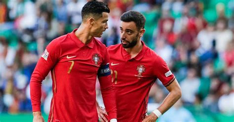 Fernandes I Have No Problem With World Cup Team Mate Ronaldo