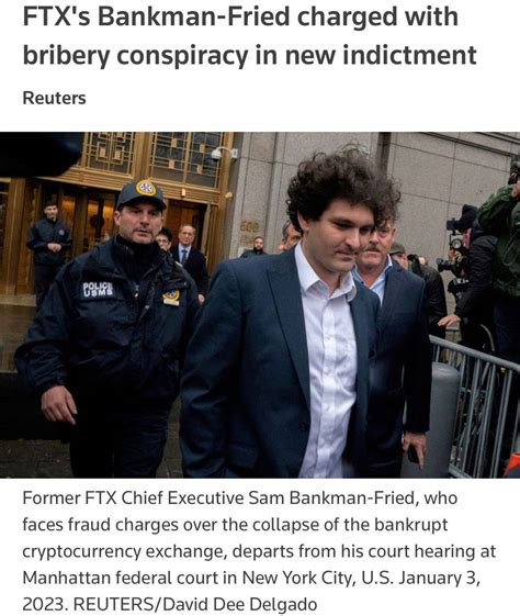 Mario Nawfal On Twitter Breaking Ftxs Bankman Fried Charged With Bribing Chinese Officials