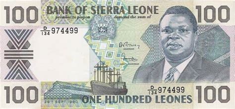 SIERRA LEONE BANKNOTES VALUE Updated 2025