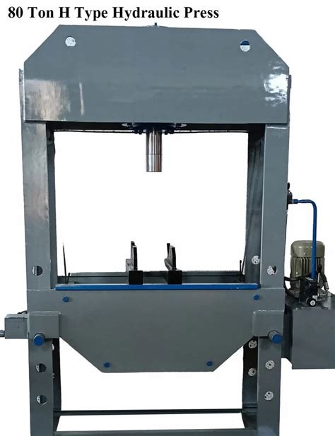 Mild Steel 80 Ton H Type Hydraulic Press At Rs 100000 In Raipur ID