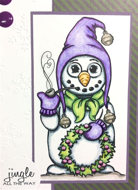 Snowman Christmas Card, Snowman Holiday Card, Snowman Card, Christmas ...