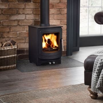 Franco Belge Savoy Mk Elegance Kw Wood Burning Multi Fuel Stove