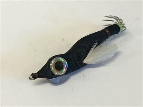 Tsuriken Shallow Big Eye Squid Jig Black Degree Sec Per