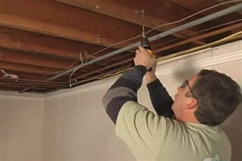 How To Finish Basement Walls And Ceilings • Ron Hazelton