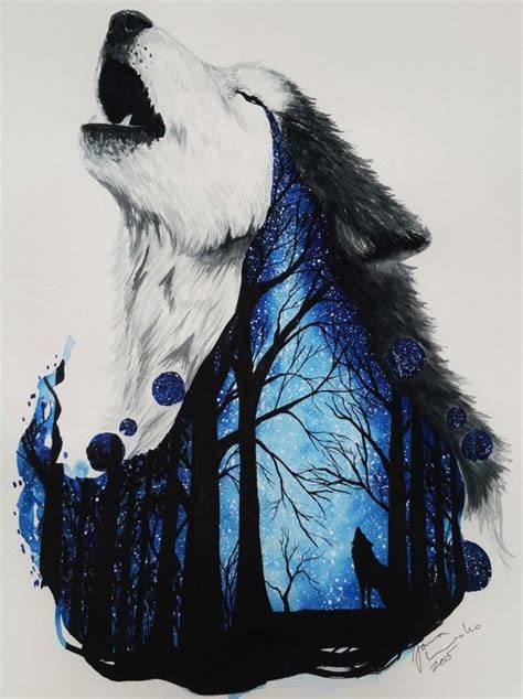 wolf paintings | Morning Star Art Gallery