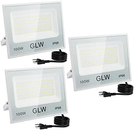 Glw Pack W Led Flood Light Outdoor Lm Outside Floodlights