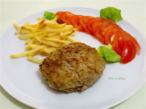 Steak haché de veau à la courgette Diet Délices Recettes dietétiques