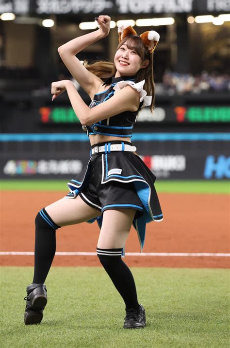 【ファイターズガール名鑑】“おーちゃん”大野未侑「3階席にも届くようにパフォーマンス」 プロ野球ライブ速報 日刊スポーツ