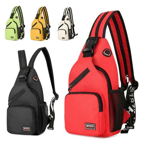 Women Chest Bag Shoulder Bag Crossbag Rucksack Travel Sport Bag Outdoor Bag Solid Color New For