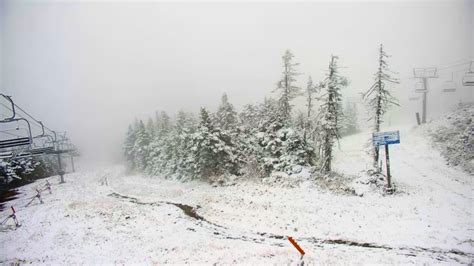 First Snow of the Season Falls on Multiple Vermont Ski Resorts