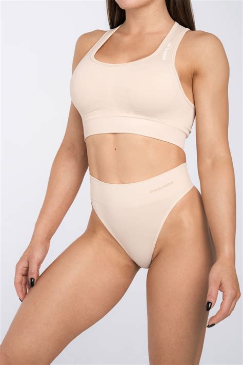 Stringi High Waist Nude Gym Glamour