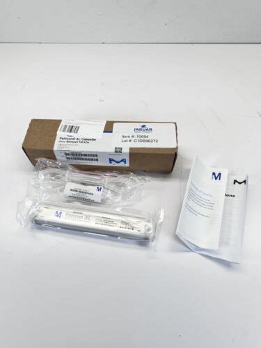 New Millipore Pxb100c50 Pellicon Xl Cassette With Biomax Membrane 100 Kda Ebay