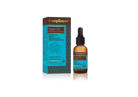 Масло для волос Compliment Argan Oil & Protein Complex | отзывы