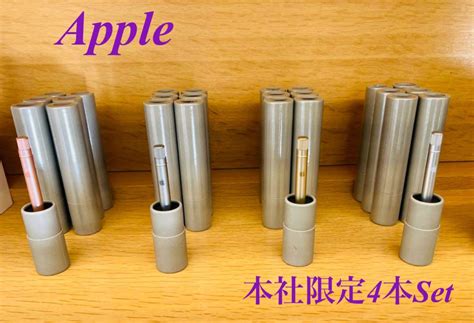 12240円 Appleアメリカ本社限定 新品未使用 未開封 ボールペン アップル 4色セット 【着後レビューで 送料無料】