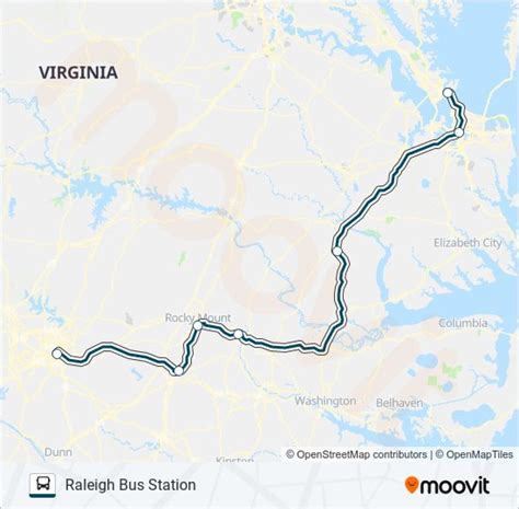 Ruta Greyhound Us S Horarios Paradas Y Mapas Raleigh Bus Station