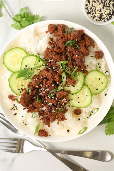 Korean Rice Bowl - The Domestic Geek