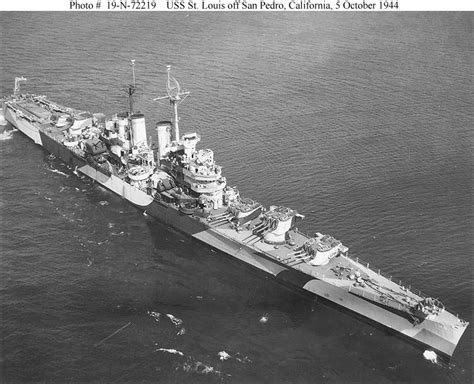 The Pacific War Online Encyclopedia St Louis Class U S Light Cruisers