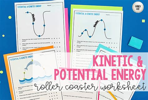 Roller Coaster Worksheet On Kinetic And Potential Energy Printable