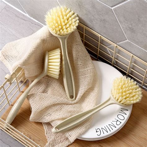 Jual Sikat Pembersih Dapur Gagang Panjang Kitchen Brush Panci Kompor