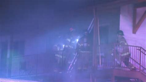 1 Hospitalized After Apartment Fire Displaces Nearly A Dozen