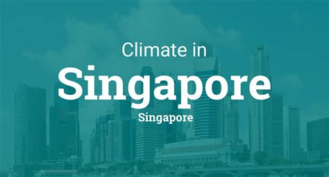 Climate & Weather Averages in Singapore, Singapore