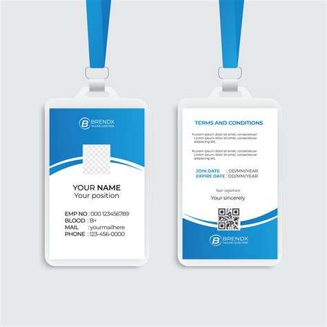 Modern Identity Employee Abstract Professional Corporate Office Id