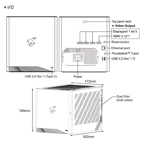 Gigabyte Aorus Rtx Gaming Box Handleiding Pagina S