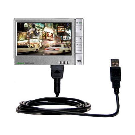 Classic Straight USB Cable Suitable For The Archos 605 WiFi With Power Hot Sync And Charge