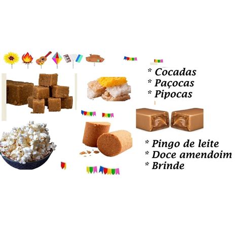 Kit Doces Festa Junina S O Jo O Complet O N No Shoptime