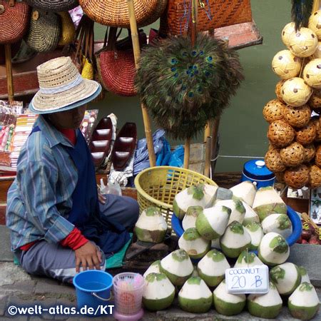 Photo Floating Market Thailand Welt Atlas De