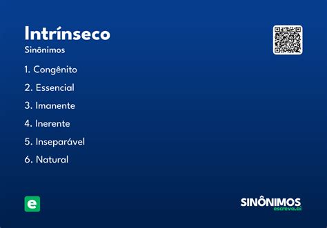 Significado Da Palavra Intrínseco - Intrínseco - Significado e Sinônimo - escreva.ai