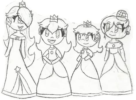 Mario Princesses By Mariotoasters On Deviantart