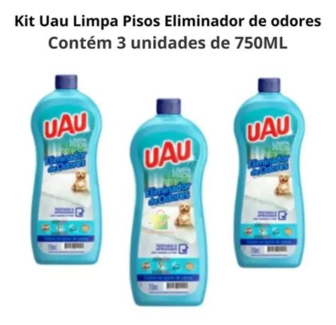 Kit Uau Limpa Pisos Eliminador De Odores Ideal Para Pets Nfe MercadoLivre