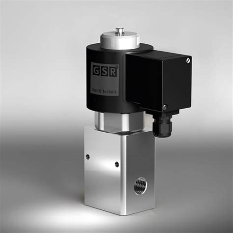 High Pressure Solenoid Valve Gsr Ventiltechnik Gmbh Co Kg