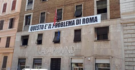 Casapound Lo Sfratto Della Sede Romana Diventa Esecutivo Al Via Lo