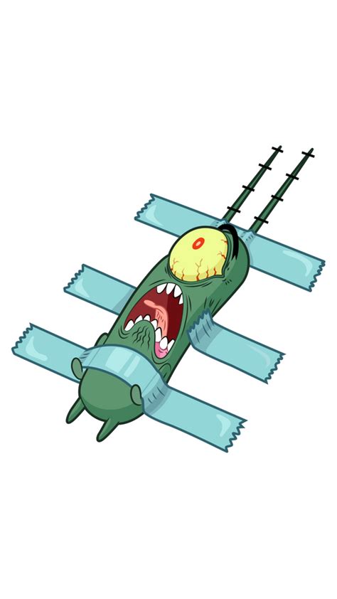 Spongebob Plankton Sticker