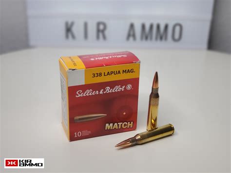 Sellier And Bellot 338 Lapua Mag Hpbt 250 Grain 10rds Box [no Tax Outside Tx] Kir Ammo