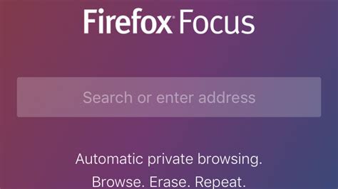 Mozilla Firefox Focus For Iphone Review Pcmag