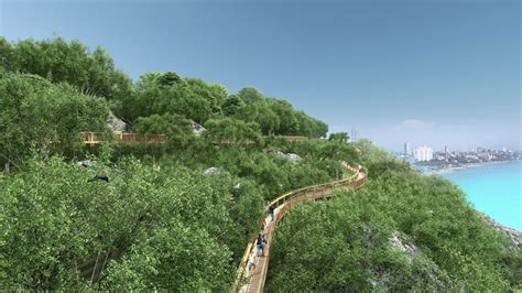 Malabar Hill Forest Trail Mumbai India Visualization