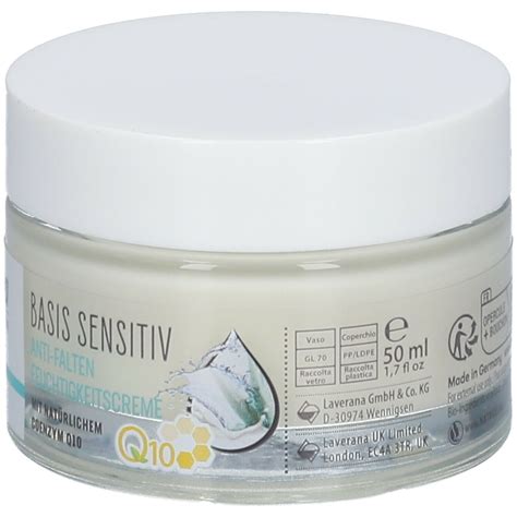 Lavera BASIS SENSITIV ANTI FALTEN FEUCHTIGKEITSCREME 50 Ml Shop