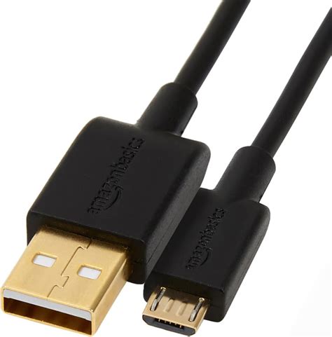 Amazon Amazon Basics USB A To Micro USB Charging Cable 480Mbps