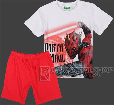 Pi Ama Dla Dzieci Star Wars Darth Maul Sklep Metalhead Pl Rockowe