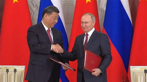 Xi deixa a Rússia após reuniões Putin para iniciar uma nova era