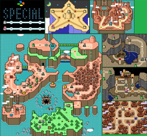 Super Mario World Maps Snes Mario Atelier Yuwaciaojp