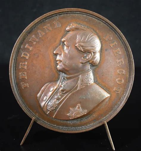 MÉDAILLE FERDINAND PIERCOT sc Emile Tasset Belgique politique Liège