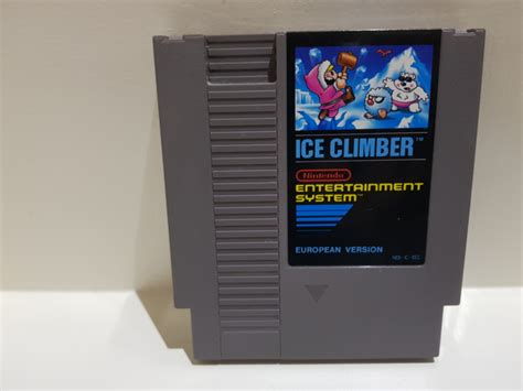 Ice Climber Nintendo Nes 8bit Pal B C23 Nintendo Nes 8 Bit