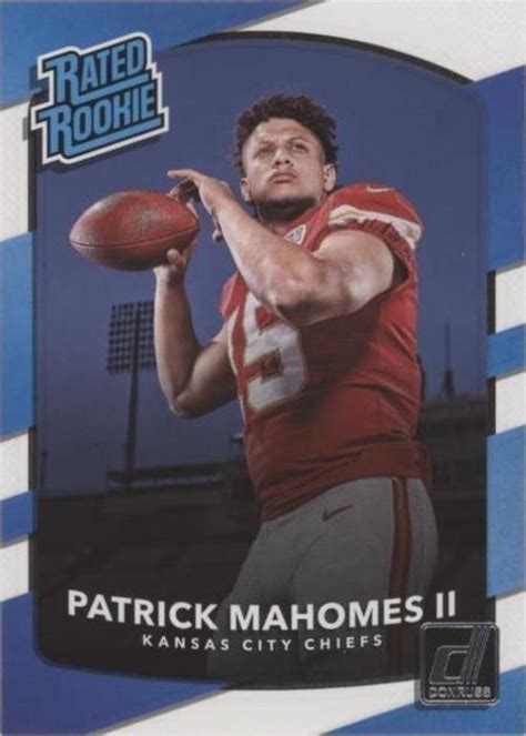 Panini Donruss Patrick Mahomes Ii For Sale Ebay