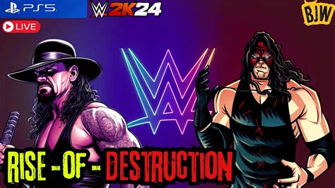 WWE 2K24 Rise Of Destruction Kane And Undertaker DOMINANCE