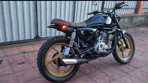 Bajaj Boxer Custom BajajNY Cafe Racer Scrambler Bobber Brat